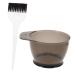 Ensemble De Teinture Pour Cheveux Diy 2 Pi ces Bol Et Pinceau En Plastique Dur R utilisable Pour Salon Professionnel Coloration Capillaire