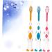 Solustre 18-Pack Children's Travel Toothbrush Set | Bulk Toothbrushes with Rubber Protection for Kids' Oral Care - Buy Online on GoSupps.com