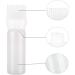 NAUZE 1 Pack White Hair Dye Brush Bottle Root Comb Applicator Bottle Hair Coloring Dye Applicator Scalp Treatment Bottle (White) - Buy Online on GoSupps.com
