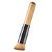 Flat Top Kabuki Foundation Brush Premium Bamboo Makeup Face Brush for Foundation Powder Blush Brush - Buffing Stippling Concealer