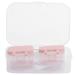 Verdant touch lens container contact lens container portable plastic lens box travel organizer pink cosmetic holder multi-colored 60_x_180_cm
