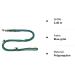 Best Double Dog Leash for Medium Dogs - 2.40m Training Leash | 39 Colors Available | Stable & Durable | Shop Now! - Buy Online on GoSupps.com
