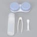 Tmishion Portable Contact Lens Container Set | Travel-Friendly Mini Lens Case with Clip-On Solution Bottle - Buy Online on GoSupps.com