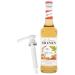 Monin Coffee Syrup in Toffee Nut 70cl Glass Bottle & 70cl Monin Pump Set Toffee Coffee 2 Count (Pack of 1)