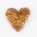 1pc 70mm-80mm Natural Rough Citrine Cluster Heart with Shiny