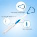 Silicone Tongue Scraper | Bad Breath Fighter | Travel-Friendly Oral Care for Adults | Easy to Use Pink Tongue Cleaner - Buy Online on GoSupps.com