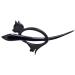Marycrafts Black Buffalo Horn Scarf Clip & Hair Accessories - Hairpin Hair Stick Cloth Pin - Buy Online on GoSupps.com