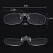 Teraise Clip-On Reading Glasses with Folding Function | Full-Frame Metal Glasses for Myopia | HD Lens Portable Case (1.0x) - Ideal for Men & Women - Buy Online on GoSupps.com