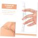 SEWOART 50pcs Shaper Miss Shaping Measuring for up Eyebrow Rulers Permanent 18x5cm Yellow 3 - Buy Online on GoSupps.com