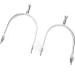 2PCS Horse Spurs West Cowboy Horse Boot Spurs Round Head English Spur Harmless to The Horse for Horsemanship Lovers - Buy Online on GoSupps.com