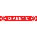 Diabetic Medical Alert Bracelet - Emergency Wristband for Diabetes (DB-121) - International Shipping Available - Buy Online on GoSupps.com