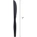 Genuine Joe GJO30404 Heavyweight Black Knife - Pack of 1000 - Buy Online on GoSupps.com