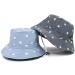 XYIYI Kids Bucket Hat - Adjustable Sun Beach Hat for Boys Girls 2-4 Years - Star Denim - Buy Online on GoSupps.com