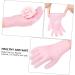 minkissy 1 Pair moisture glovesfor dry hand soft whitening hand Anti-crack cotton gloves for dry hands exfoliating hand gloves moisturizing sebs cosmetic Cotton gloves M Pink - Buy Online on GoSupps.com