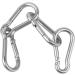 YuCool 12 Pcs Lanyard Safety Rope  2mm 316 Stainless Steel Rope with 4 Pcs Hoist Buckle for Preventing Loss and Hanging Modern Lights - Buy Online on GoSupps.com