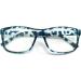 Big Lens Simple Plain Colourful Reading Glasses R140 - 2 Pairs Tort Blue No Magnification - Buy Online on GoSupps.com