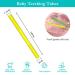 Baby Bite Tube - Silicone Chewing Toys for Sensory Exploration & Tooth Relief | 2 Pack (Yellow & Green) - International Shipping - Buy Online on GoSupps.com