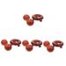 FOMIYES 8 STK Massage device Face massage roller Massage roller made of wood body Portable Massage Massage Tool Wood Massage Massage supply Handy Scrollrad Rosenholz Tool Fitness