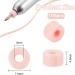 OLYCRAFT 100Pcs Pink Nail Drill Bits Caps - 7.5x4.5mm Flat Round Dust Proof Protector Caps - Nail Tech Supplies for Electric Nail Art Tools - Buy Online on GoSupps.com