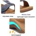 JUAJUA 2023 Orthopedic Bunion Corrector Sandals for Women - Yellow 43 - Arch Support & Comfortable Leather Slippers - Buy Online on GoSupps.com