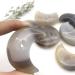 Room Decoration Gemstones for Decoration Natural Geode Agate Moon-Shaped Cluster Handmade Raw Quartz Carved Polished Decoraction Decor Stones Aura Crystal - Buy Online on GoSupps.com