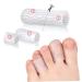 4 Pairs Healvian Toe Protectors & Sleeves - White Open Toe Tubes for Hammer Toes - Sports Set with Gel Protective Agent - Buy Online on GoSupps.com