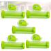 Toothpaste Dispenser 5 Pcs Toothpaste Squeezer Manual Rolling Squeezer Toothpaste Cleanser Dispenser Hangable Bathroom Accessories Toothpaste Tube Squeezer/612 (Color : Green) - Buy Online on GoSupps.com
