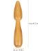 Operitacx 2-Piece Wooden Massage Stick Set - Manual Neck & Foot Acupuncture Device for Small Muscle Relief - 11x2.5x2.5cm - Buy Online on GoSupps.com