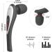 Rechargeable Hand Held Deep Tissue Vibrating Massager - Cordless Electric Body Wand for Muscles, Back, Foot, Neck - Perfect Gift for Women - Buy Online on GoSupps.com
