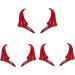 minkissy 9 Pairs Halloween Decorative Barrettes Demon Hair Pin Hair Clip Devil Little Horn Hair Accessory for Girls Halloween Party Hair Accessories Hair Barrettes Horns Props - Buy Online on GoSupps.com