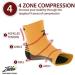 Rymora Plantar Fasciitis Socks - Beige Compression Sleeve for Men & Women | Enhance Circulation & Alleviate Foot Pain - Medium Size - Buy Online on GoSupps.com