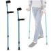 Crutches Adult Medical Forearm Lightweight Folding Walking Adjustable Orthopedic Aluminum Mobile Auxiliary 1 Pair Independence