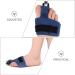 Healifty Toe Brace & Corrector for Hammer Toe, Broken Toe, Bunion - Blue | Toe Straightener & Spacer for Men and Women - Buy Online on GoSupps.com