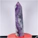 JUKUCKV Fluorite Quartz Crystal Obelisk - 1015g Spiritual Support & Healing Decoration - Buy Online on GoSupps.com