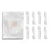 Jill Shave Set Refill for Dermaplane Hair Removal - Skin First Blades for Women to Exfoliate and Smooth Skin (4 Shave Sets, 8 Blades) 4 Count (Pack of 1)