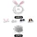 4-Piece Women's Headband Set Cute Cartoon Hairbands Elastic Hairbands Soft Hairbands Absorbent Headbands Suitable for Face Washing Makeup Facial Care and Bathing Etc. - Buy Online on GoSupps.com
