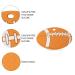 Baby Sport Teething Toy | BPA-Free Silicone Teether for Pain Relief | Freezer Safe Teething Egg (American Football) - Buy Online on GoSupps.com