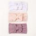 Tinade 3-Piece Baby Headband Set - Knotted Elastic Hair Bands for Girls Toddlers & Infants - Stylish & Comfortable Baby Accessories - Buy Online on GoSupps.com