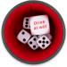 Drinking Dice Game Set for Adults - 2 Leather Cups, Fun Dices - Drunk Frenzy Party (16 Pieces) - Buy Online on GoSupps.com