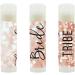 Andaz Press Bridal Shower Lip Balm Favors Rose Gold Glitter 12-Pack | Bachelorette Party Gifts & Bride Tribe Essentials - Buy Online on GoSupps.com