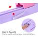 Nail Art Pattern Printer DIY Stamper Manicure Printing Machine Set with 6 Stainless Steel Templates - Buy Online on GoSupps.com
