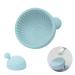 Makeup Brush Cleaner Mat Silicone Make Up Cleaning Brush Scrubber bowl Portable Washing Tool Cosmetic Brush Cleaners for Gir Easy Clean 2-Blue