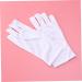 Ipetboom Manicure Glove 1 Pair Uv Shield Glove Chinese Wooden Pillow Anti Uv Glove Silicone Ear Display Half-Finger Gloves Gel Manicure Gloves Nail Cotton Glove White Anti-uv Cotton Gloves - Buy Online on GoSupps.com