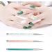 Nail Art Brush Pen 3 Size Nail Art Pen Set Designer/Makeup Artist Manicure Tool - Buy Online on GoSupps.com