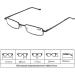 Cold Toy Federscharnier Reading Glasses for Men & Women - Lightweight Clear Lens - Perfect for Work & Reading - MENAL NAIL MINI - Stylish and Durable - Buy Online on GoSupps.com