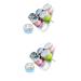 Alipis 12 Pcs Seasoning Bottles Stainless Steel Seasoning Cans Spice Jar with Cover Condiment Bottles