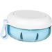  tui portable tanche pour proth ses dentaires id al pour les voyages pour femmes et hommes. Bo te de rangement s curis e pour appareils de contention et bagues transparentes prot ge-dents - Buy Online on GoSupps.com