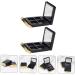 Mipcase 2pcs Eye Shadow Box Highlighters Empty Lipstick Case Eye Shadow Palettes Travel Phnom Penh Filling - Buy Online on GoSupps.com