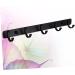Alipis 3 Pcs Wall Mounted Clothes Hanger Towel Hanger Door Hanger Hook Coat Hanger Handbag 36X3CMx3pcs Blackx3pcs - Buy Online on GoSupps.com