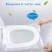 EGV-50 Pcs Disposable Plastic Toilet Seat Covers for Baby & Pregnant Women | Waterproof WC Cushion in Independent Packaging - Ideal for Travel - Buy Online on GoSupps.com